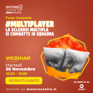 #Multiplayer La sclerosi multipla si combatte in squadra – Focus Campania