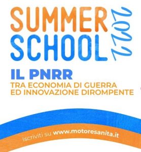 SUMMER SCHOOL 2022 – SESSIONE MOTORESANITÀ – 22 Settembre